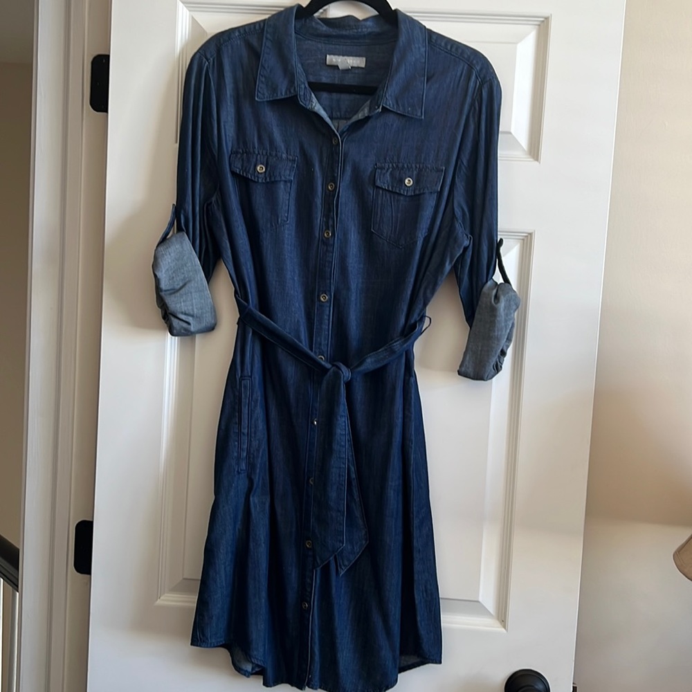 Banana Republic Jean Dress Sz 14